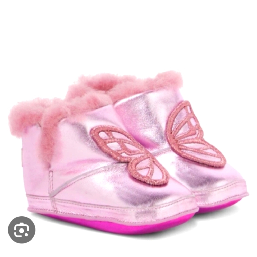 Sophia Webster Mini butterfly snow boot Baby shoes 0-6 months